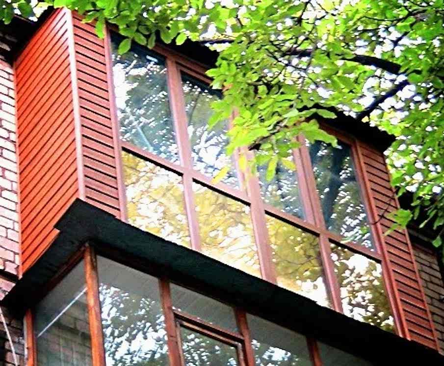 Внешняя отделка балконов и лоджий по низким ценам в Астаны. Дон Балкон 299-99-66
